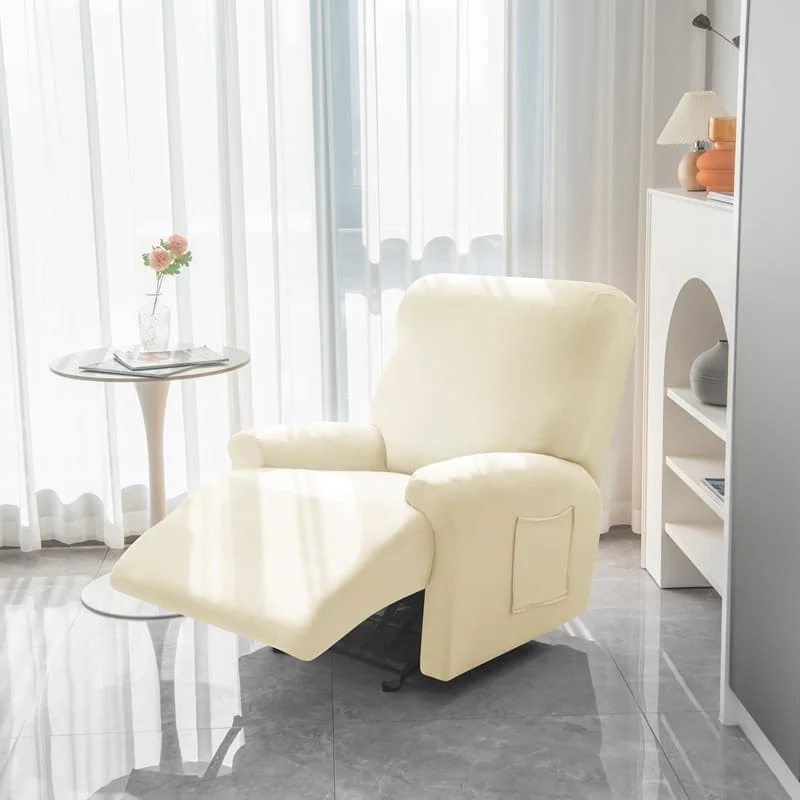 Housse de Fauteuil Relax Blanc Cassé
