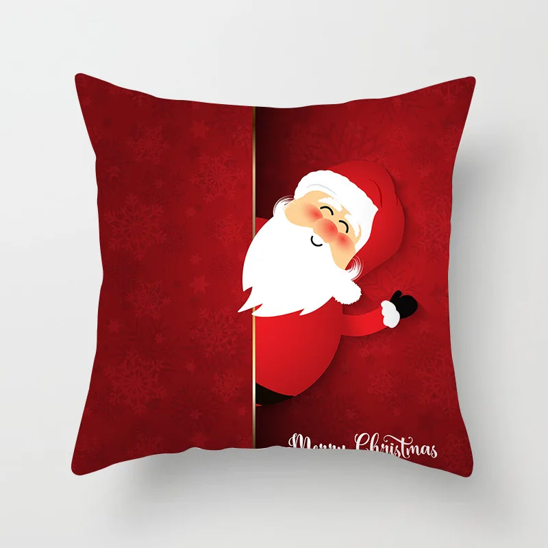 Housse de coussin de noël