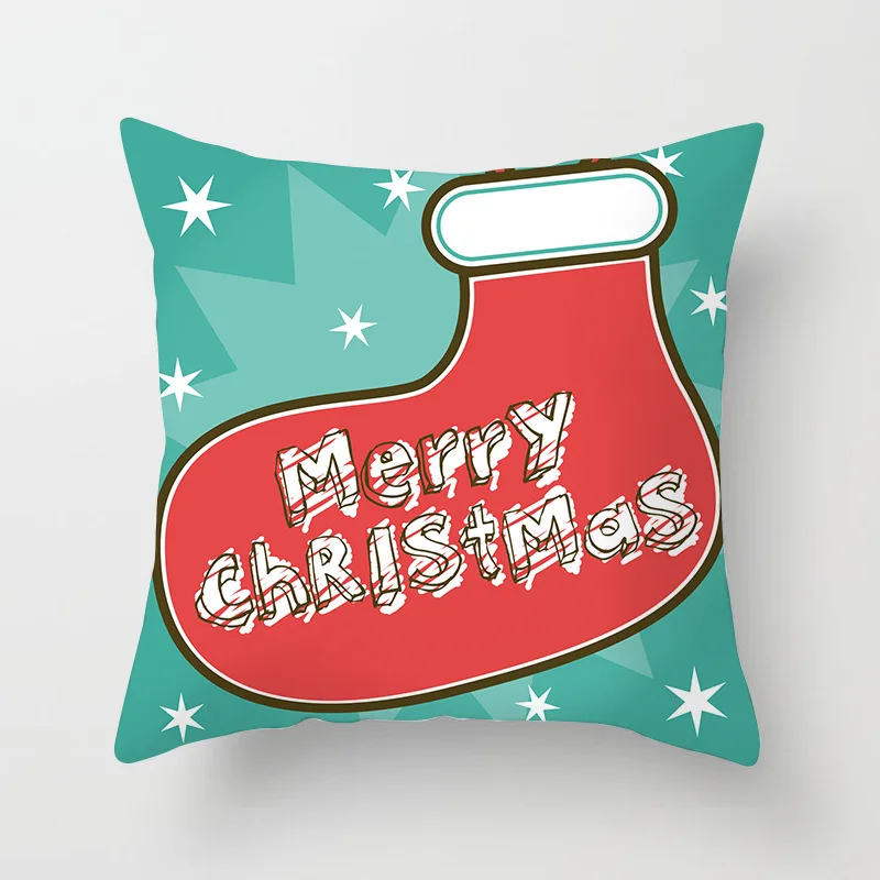 Housse de coussin de noël