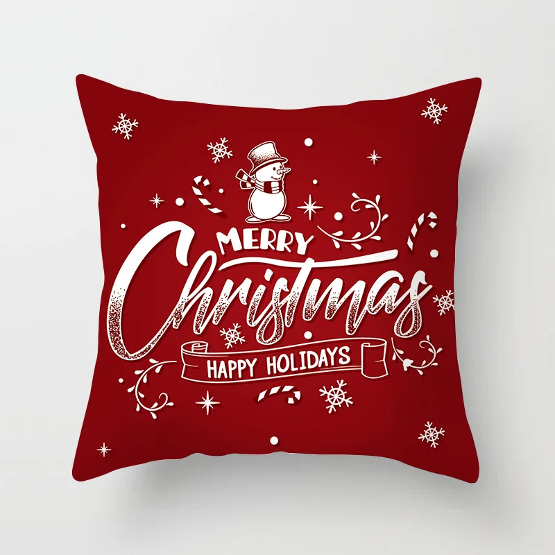 Housse de coussin de noël