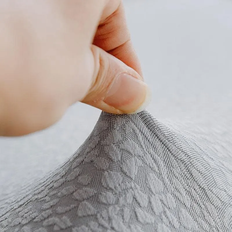 Housse de Canapé Imperméable Gris Clair