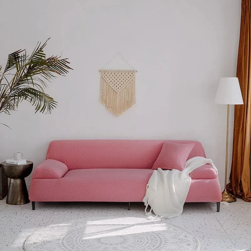Housse de Canapé Imperméable Rose