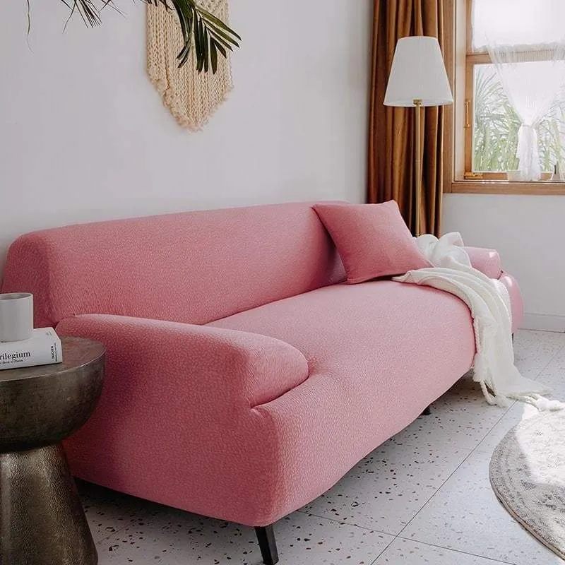 Housse de Canapé Imperméable Rose