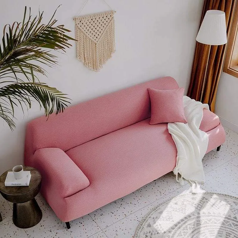 Housse de Canapé Imperméable Rose