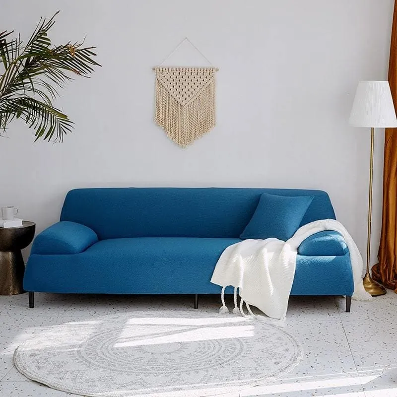 Housse de Canapé Imperméable Bleu