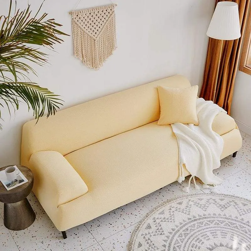 Housse de Canapé Imperméable Pêche