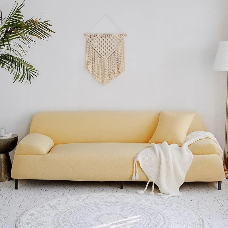 Housse de Canapé Imperméable Pêche