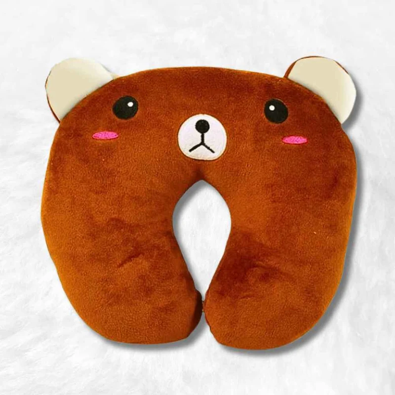 Coussin de Voyage Ours Brun !