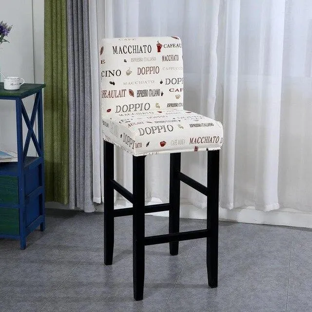 Housse Tabouret de Bar - Café