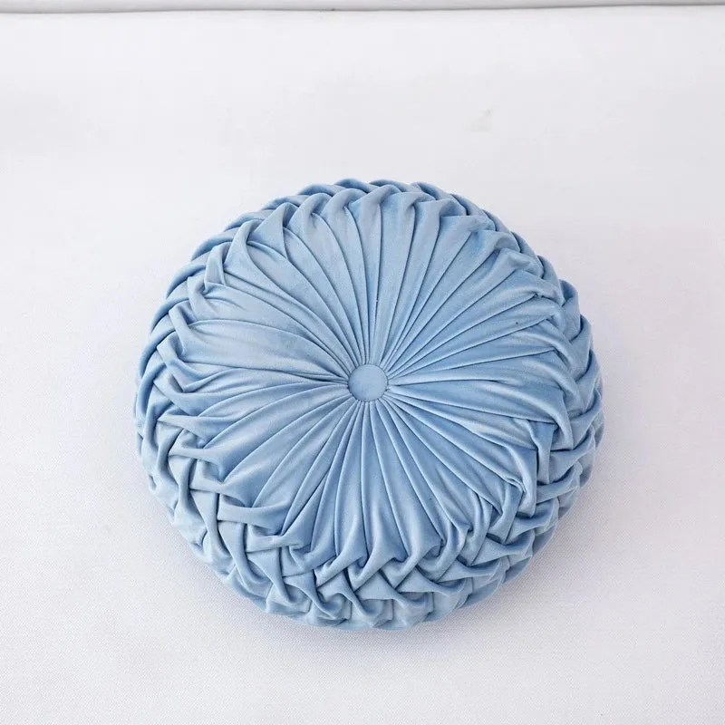 Coussin rond velours