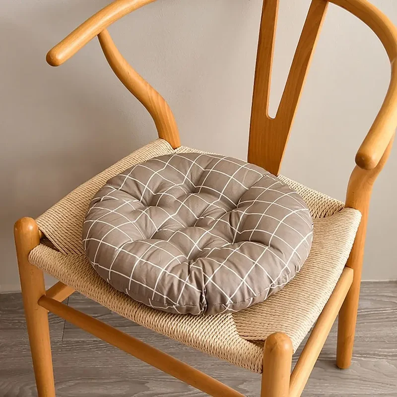 Coussin rond chaise
