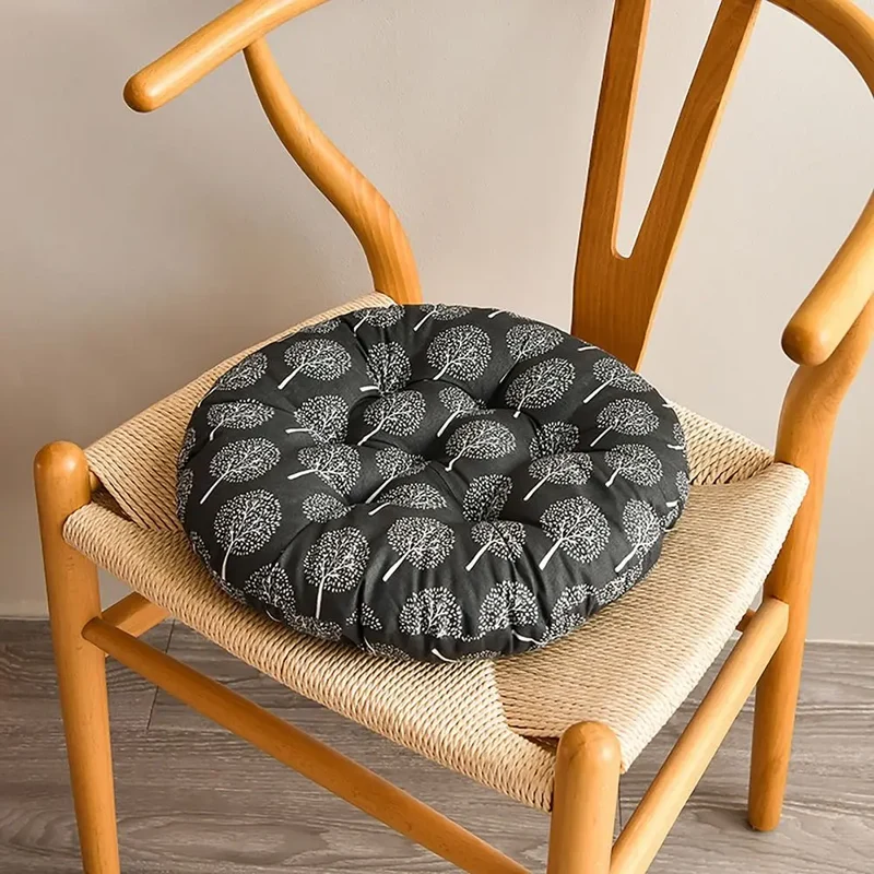 Coussin rond chaise