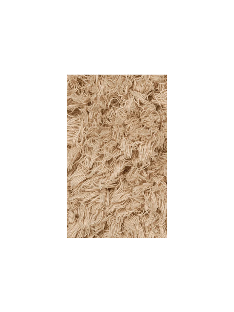Rug Sample - Meadow High Pile - Light Sand