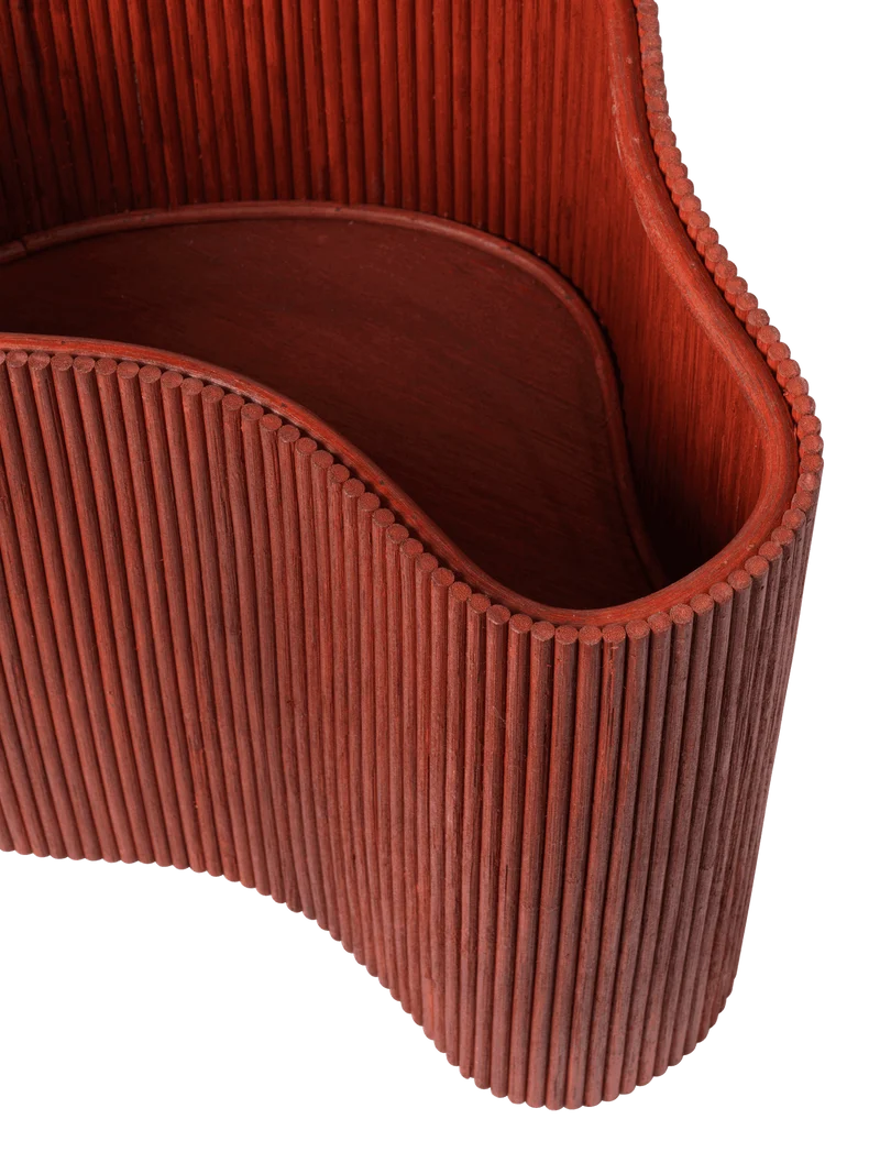 Isola Storage Table - Oxide Red