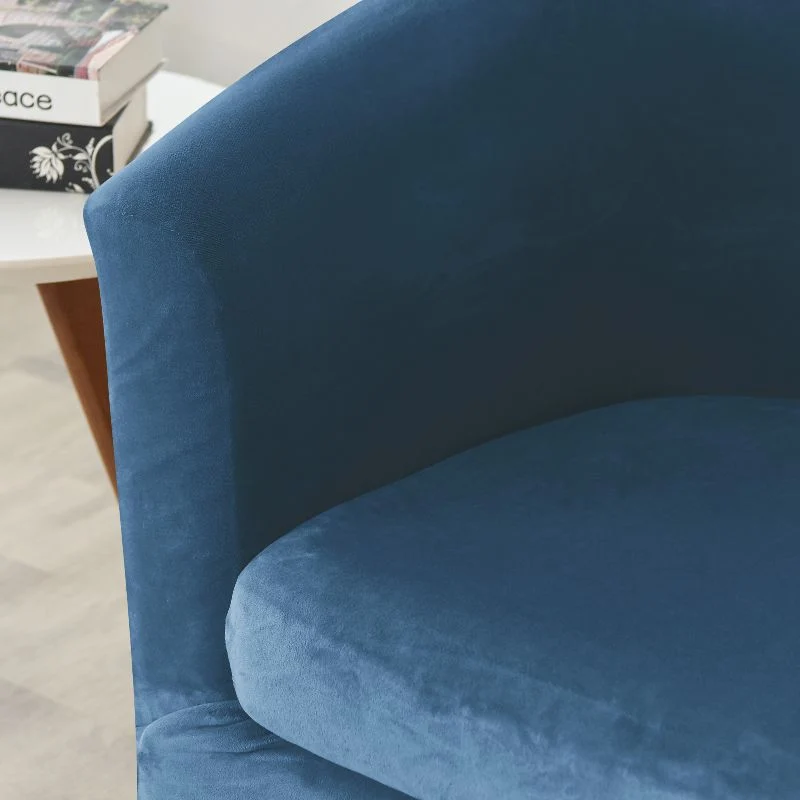 Housse de fauteuil cabriolet Velours bleu