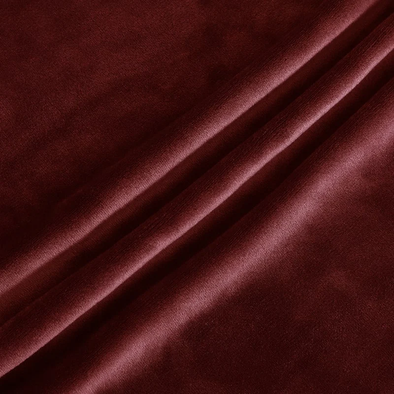 Housse de fauteuil cabriolet Velours bordeaux