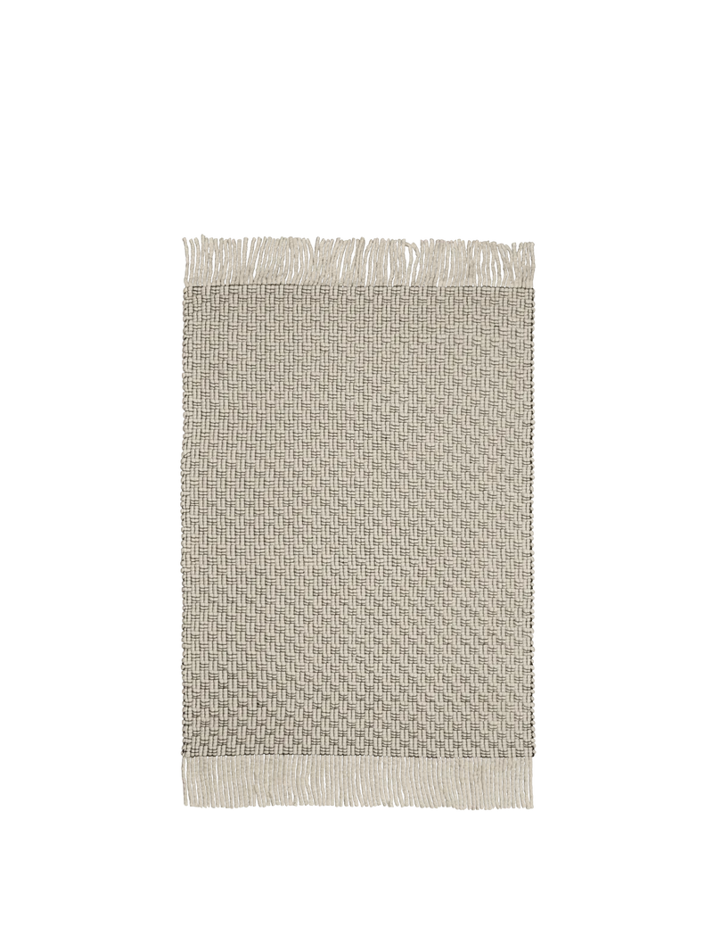 Udo Rug - Off-White/Black