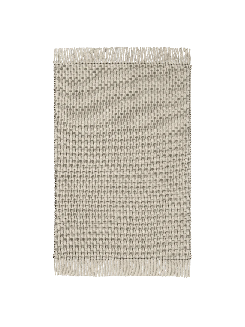 Udo Rug - Off-White/Black