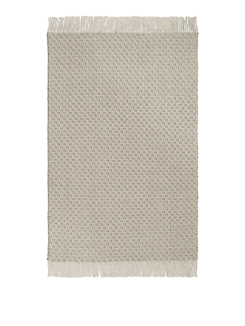 Udo Rug - Off-White/Black