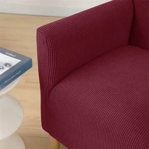 Housse de Fauteuil Crapaud Rouge - Sobriété et Protection