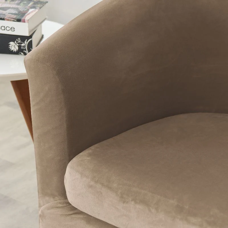 Housse de fauteuil cabriolet Velours Camel