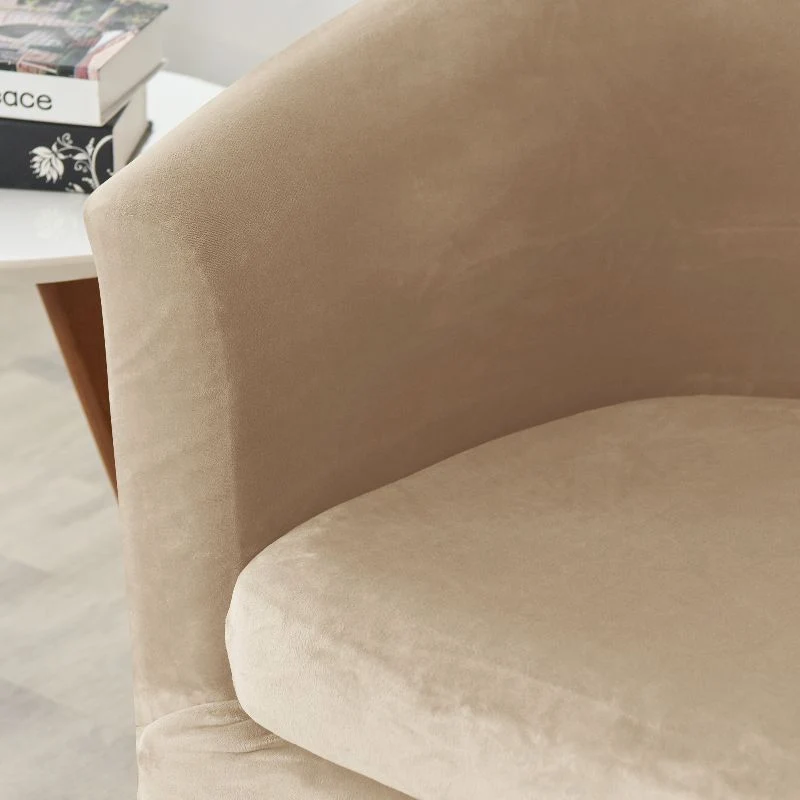 Housse de fauteuil cabriolet Velours beige