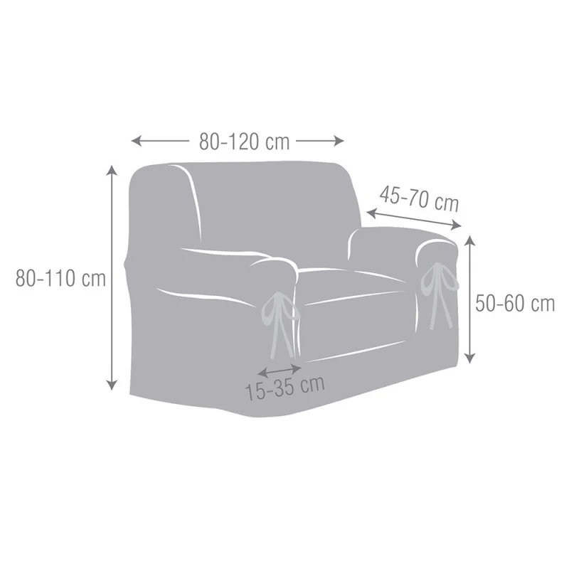 Housse Fauteuil Lacets Embrun