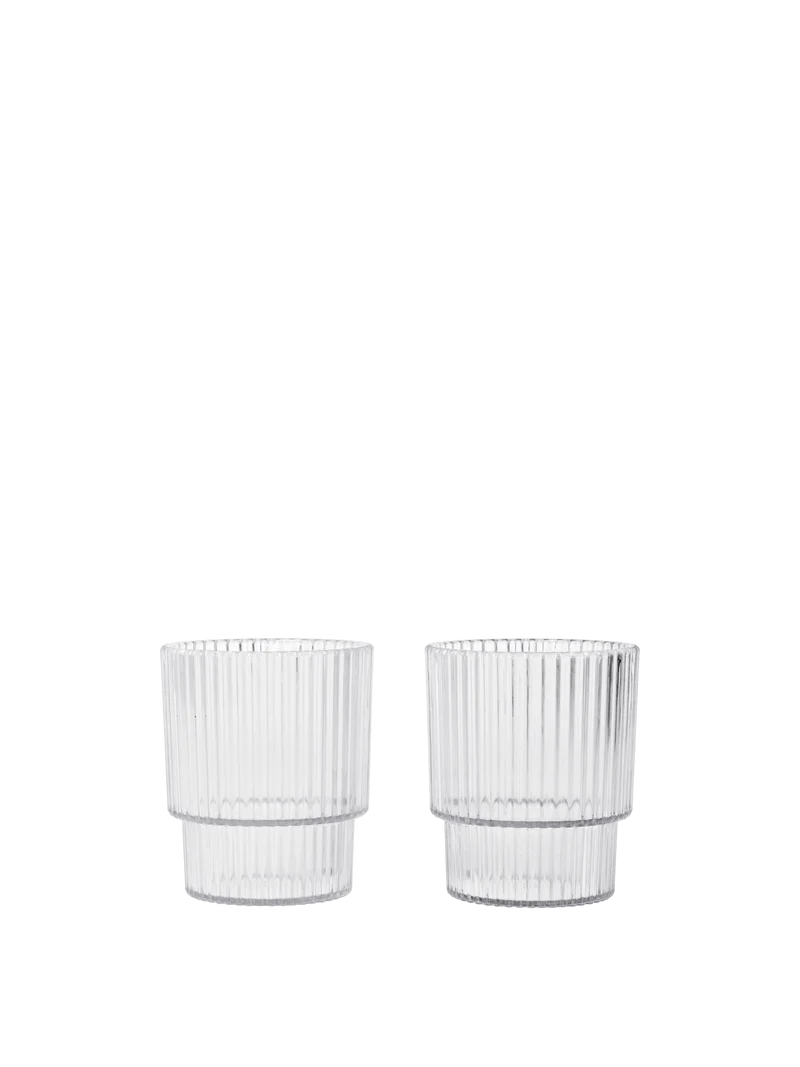 Ripple Kids Cups - Set of 2 - Clear