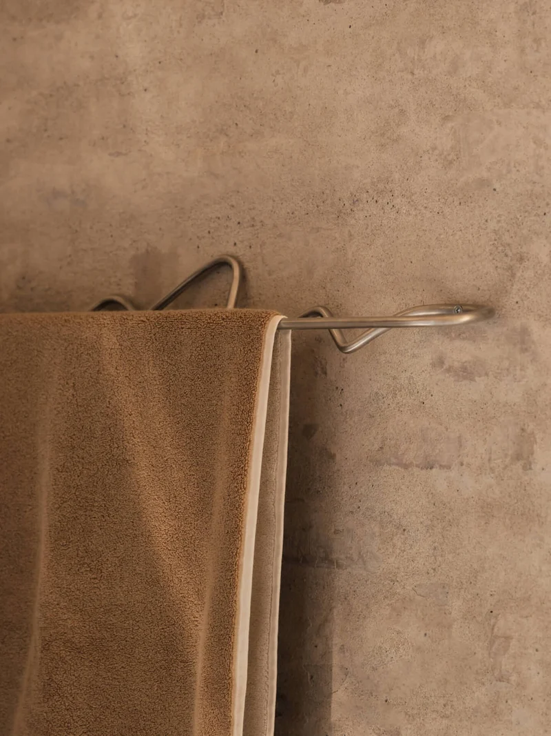Curvature Towel Hanger - Stainless Steel
