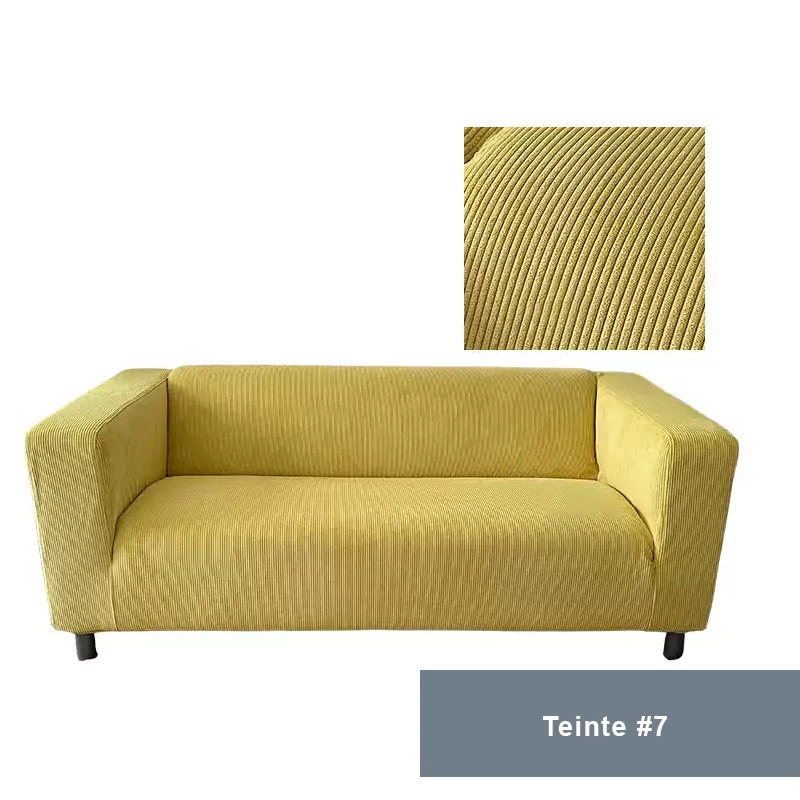 Housse pour canapé IKEA KLIPPAN velours côtelé