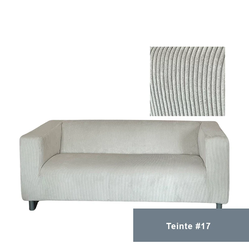Housse pour canapé IKEA KLIPPAN velours côtelé