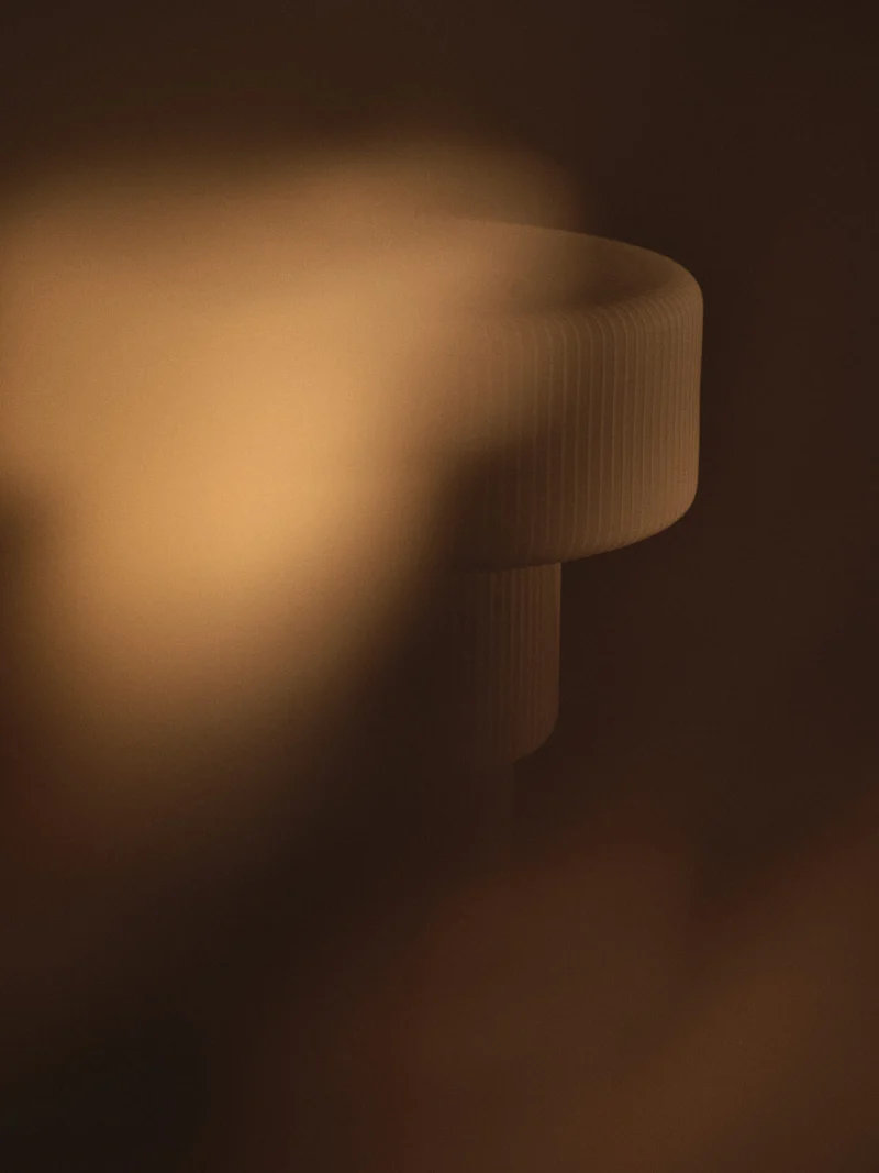 Ripple Table Lamp - White