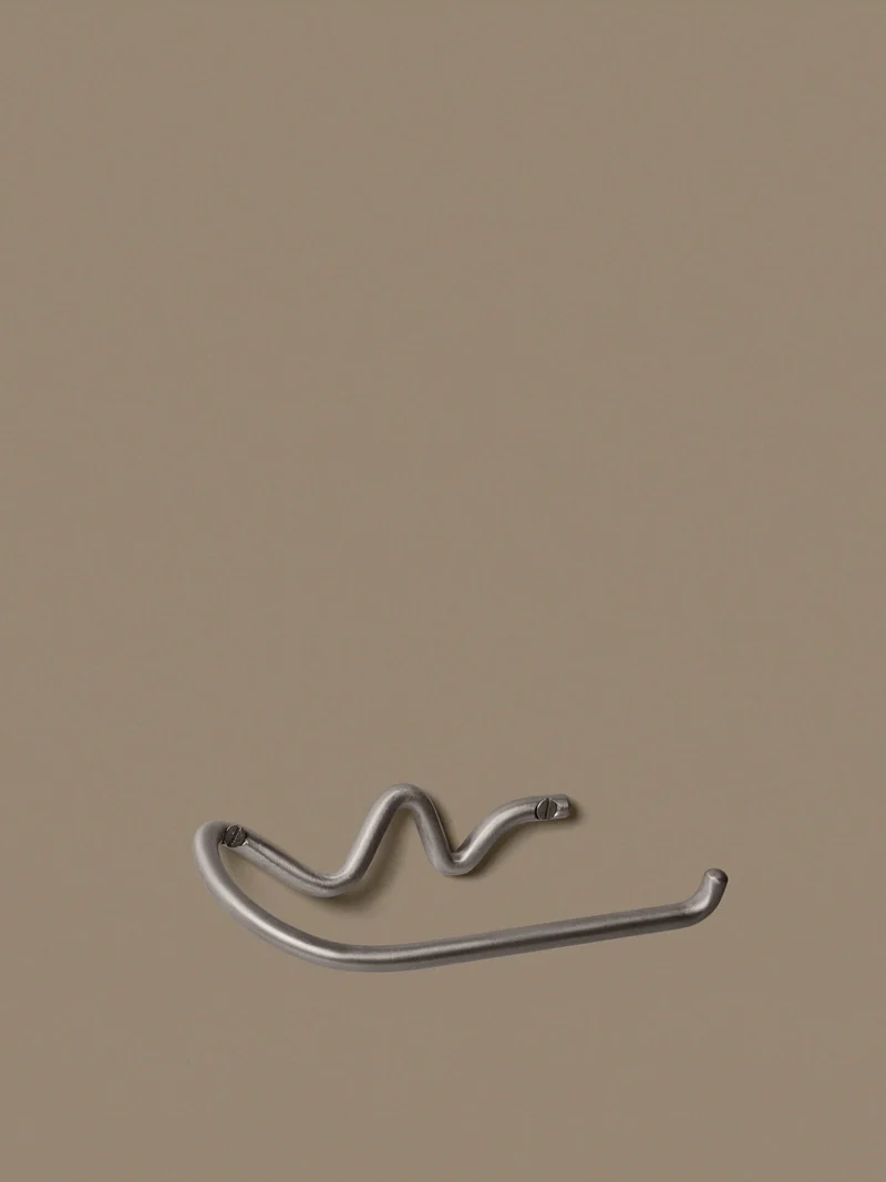 Curvature Toilet Paper Holder - Stainless Steel