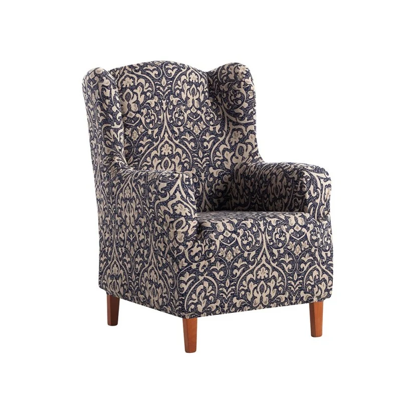 Housse Élastique Fauteuil Oreilles Silver
