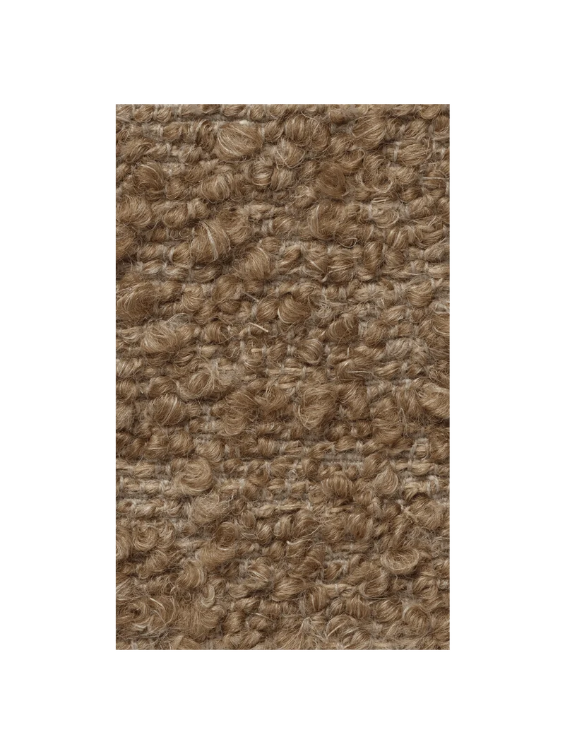 Fabric Sample - Raw Bouclé - Tan