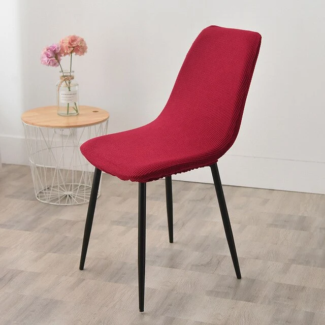 Housse de chaise scandinave Molde Bordeaux