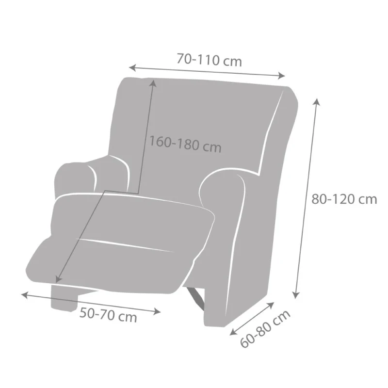 Housse Super Extensible de Fauteuil Relax Jersey
