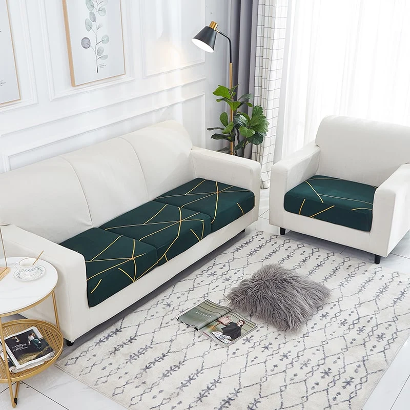 Housse Golden Line pour Coussin d'Assise de Canapé