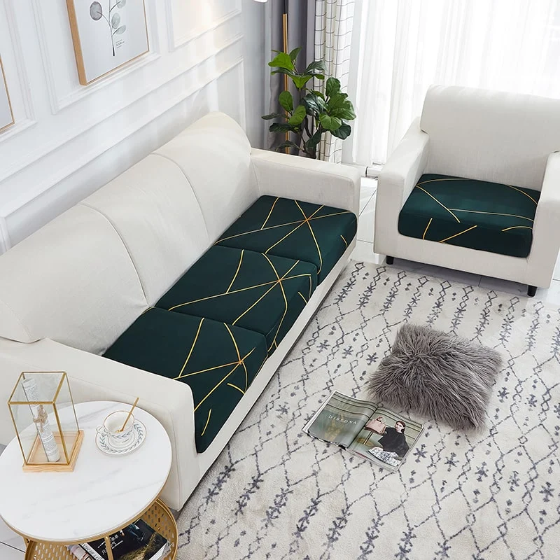 Housse Golden Line pour Coussin d'Assise de Canapé