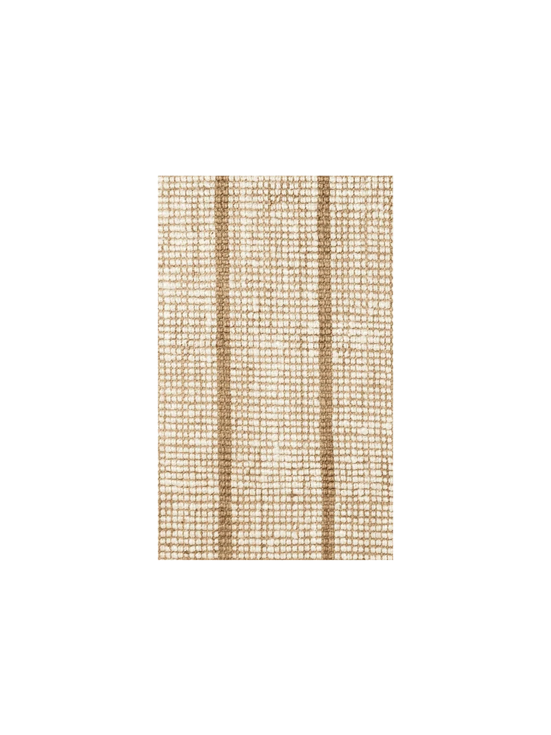 Rug Sample - Athens Stripes - Natural/Off-white