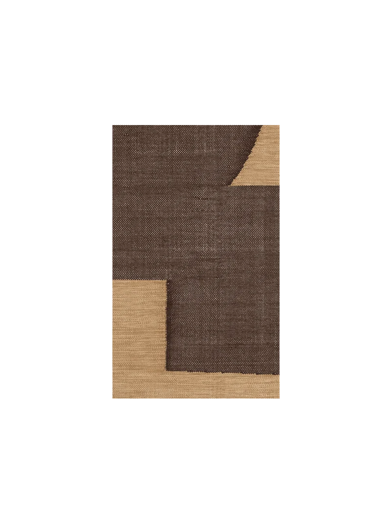 Rug Sample - Forene - Tan/Chocolate