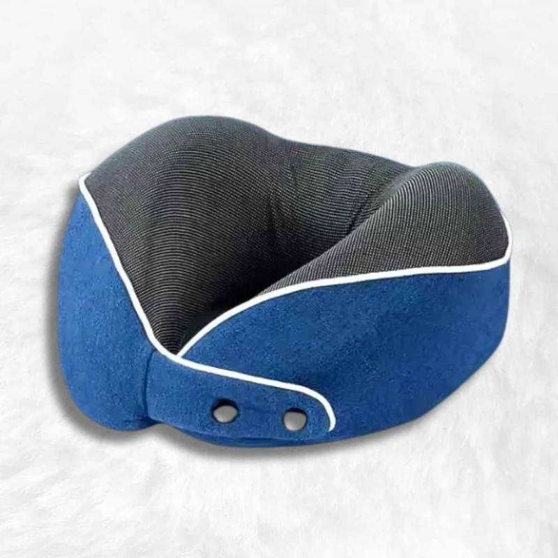 Coussin Avion Mémoire de Forme bleu !