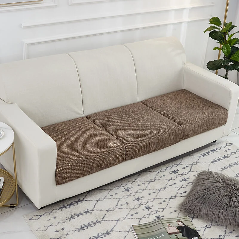 Housse Marron Industriel pour Coussin d'Assise de Canapé