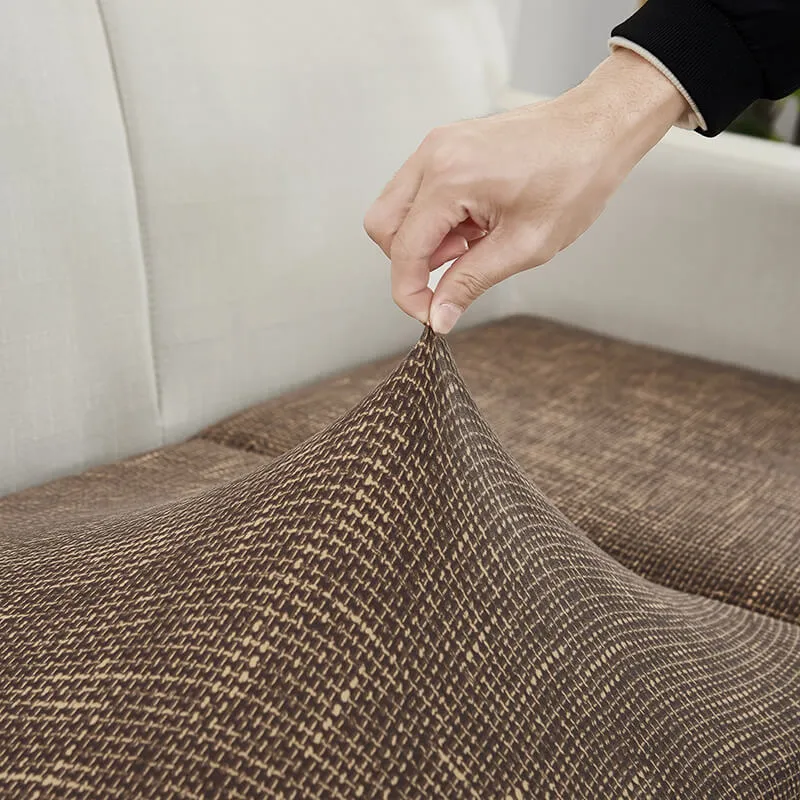 Housse Marron Industriel pour Coussin d'Assise de Canapé