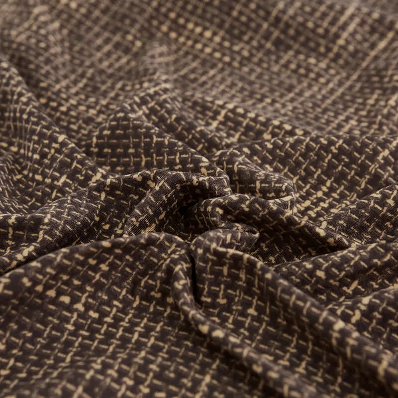 Housse Marron Industriel pour Coussin d'Assise de Canapé