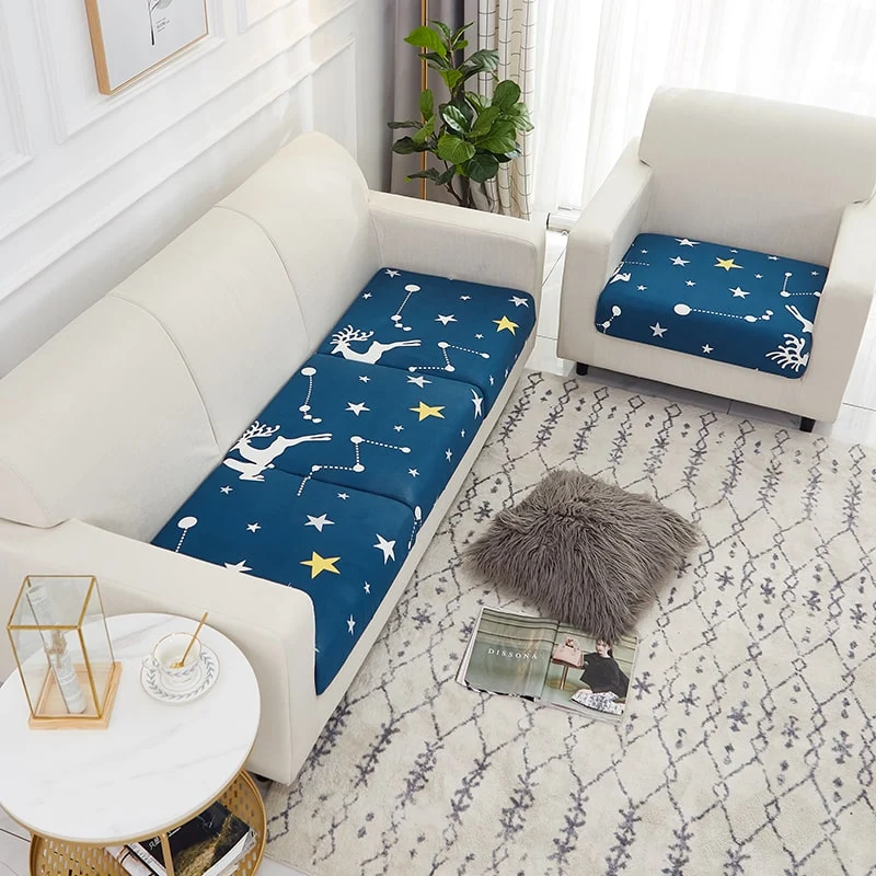 Housse Deer Constellation pour Coussin d'Assise de Canapé