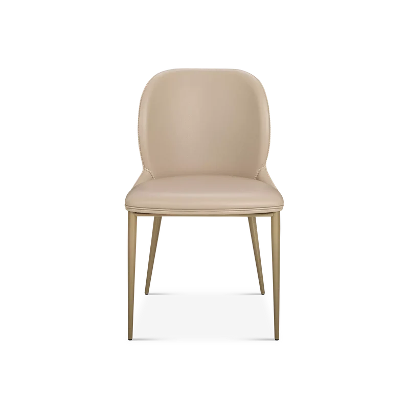 Medea - Leather Dining Chair by Gamma