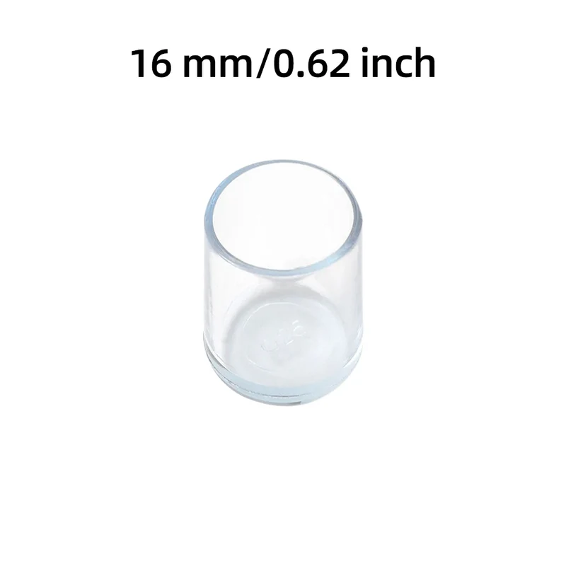 Protections en silicone pour pieds de chaises et tables ronds – Lot de 8