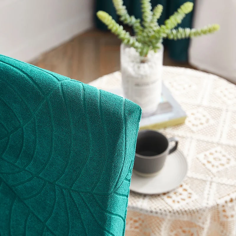 Housse de Chaise Imperméable Feuille Blue Chill