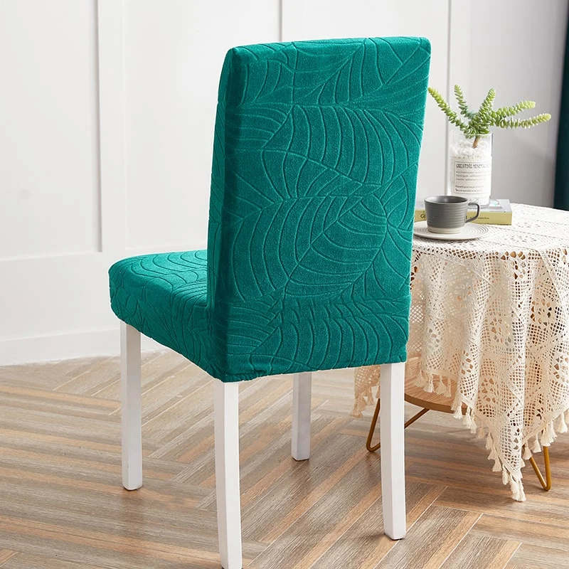 Housse de Chaise Imperméable Feuille Blue Chill